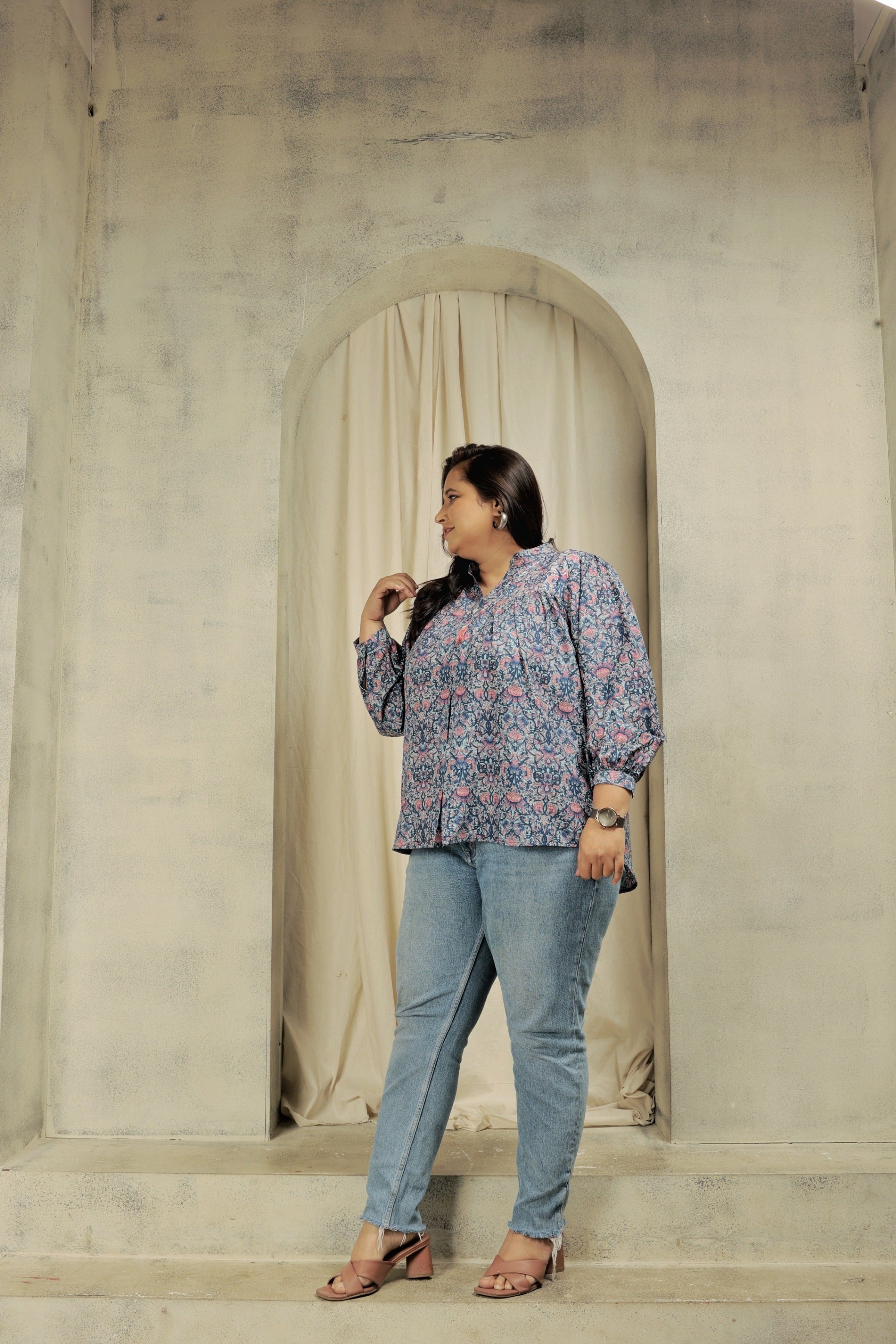 Cream Summer Cool Top