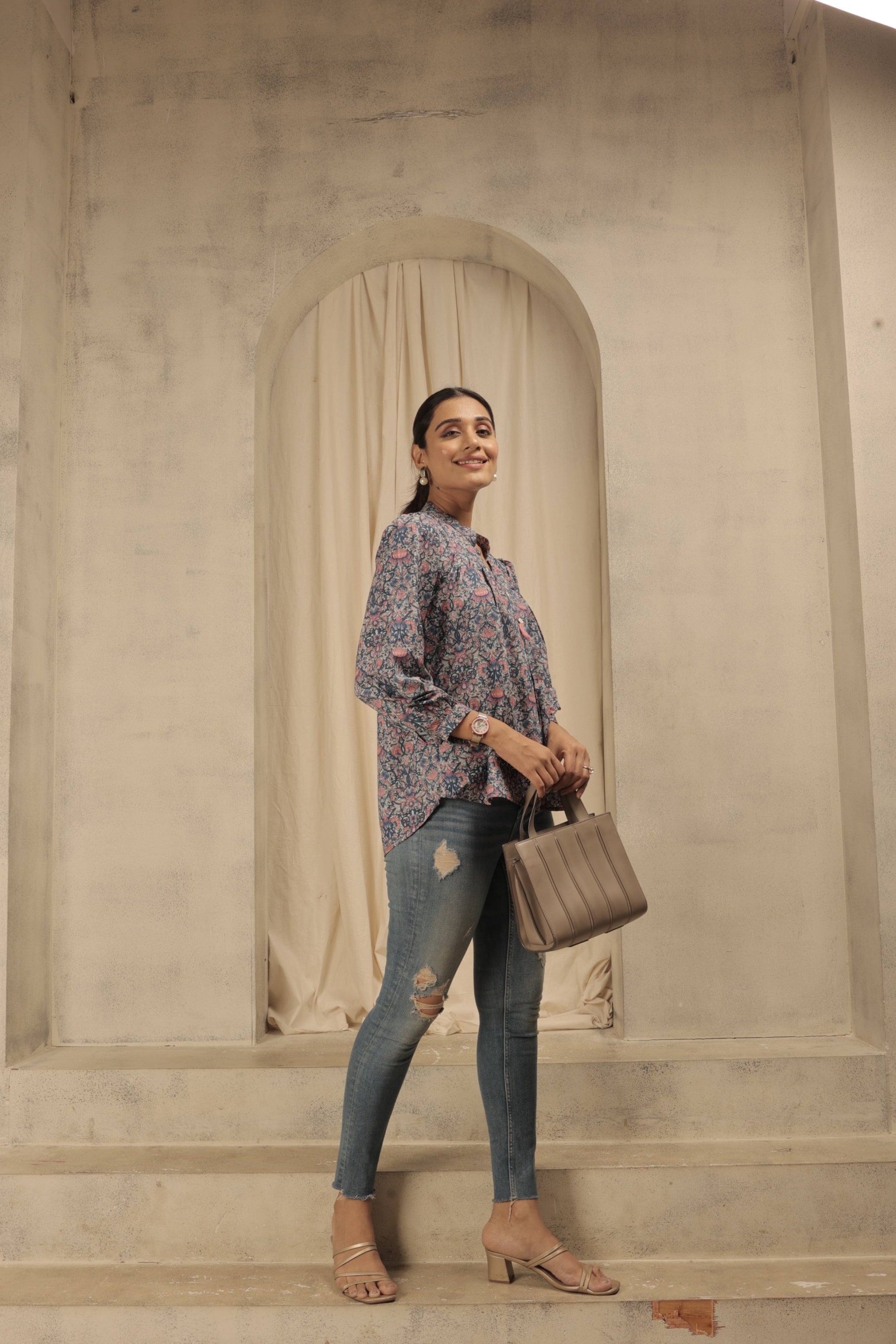 Cream Summer Cool Top