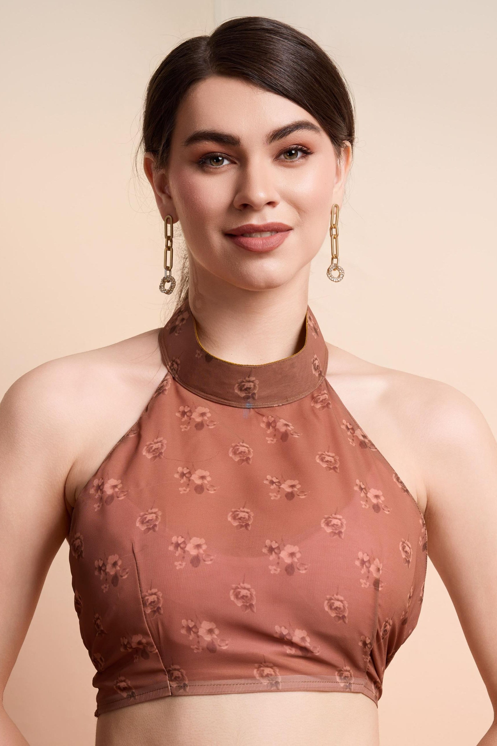 RACHNA Floral Pure Georgette Saree