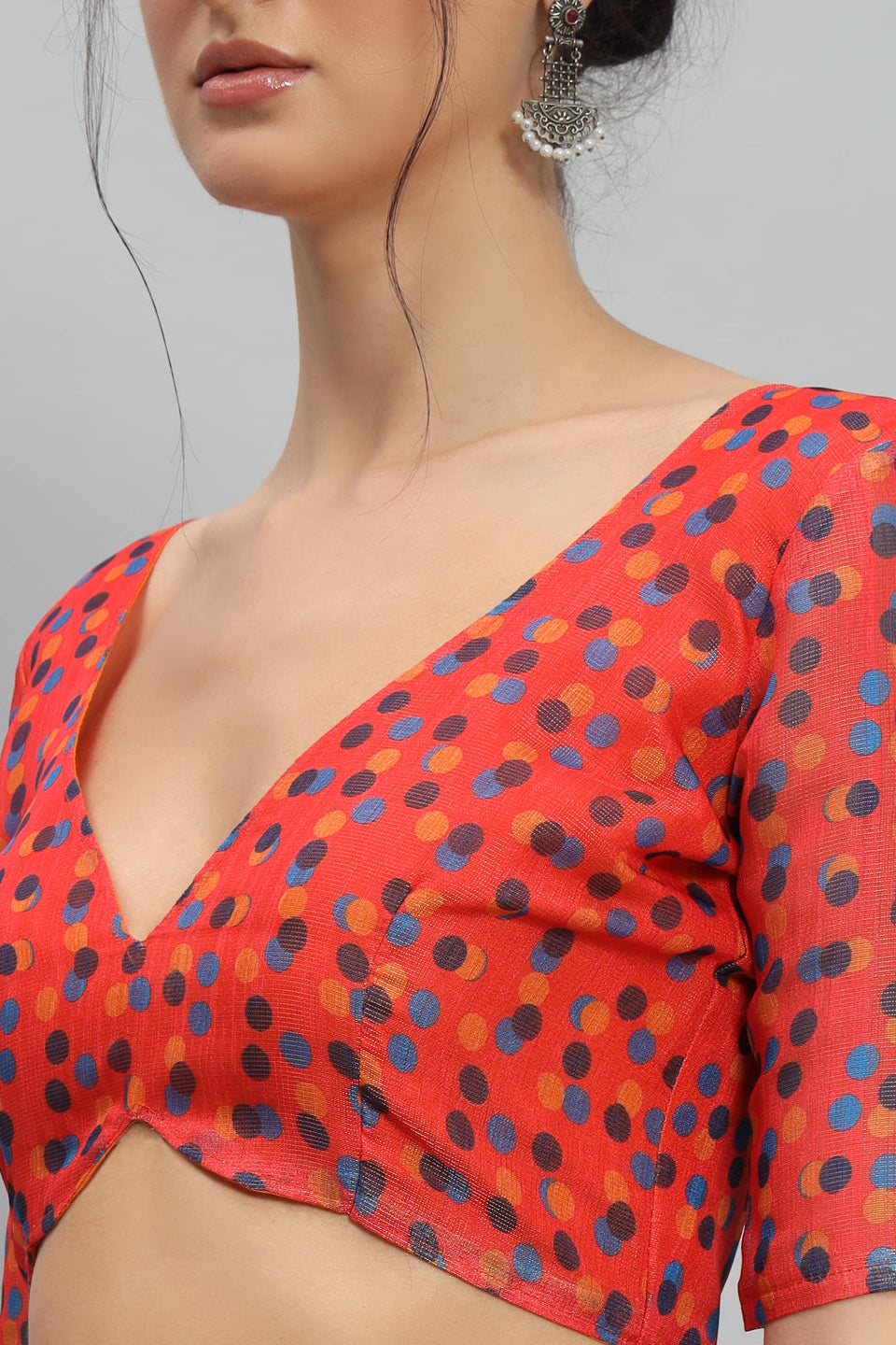 DIGITAL MURAL WALL ART PRINTED SAREE