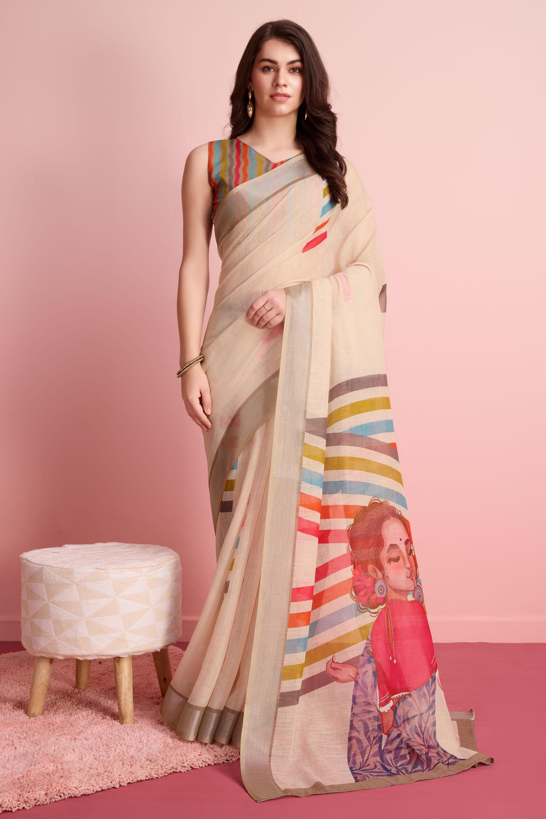RACHNA Ethnic Motifs Saree