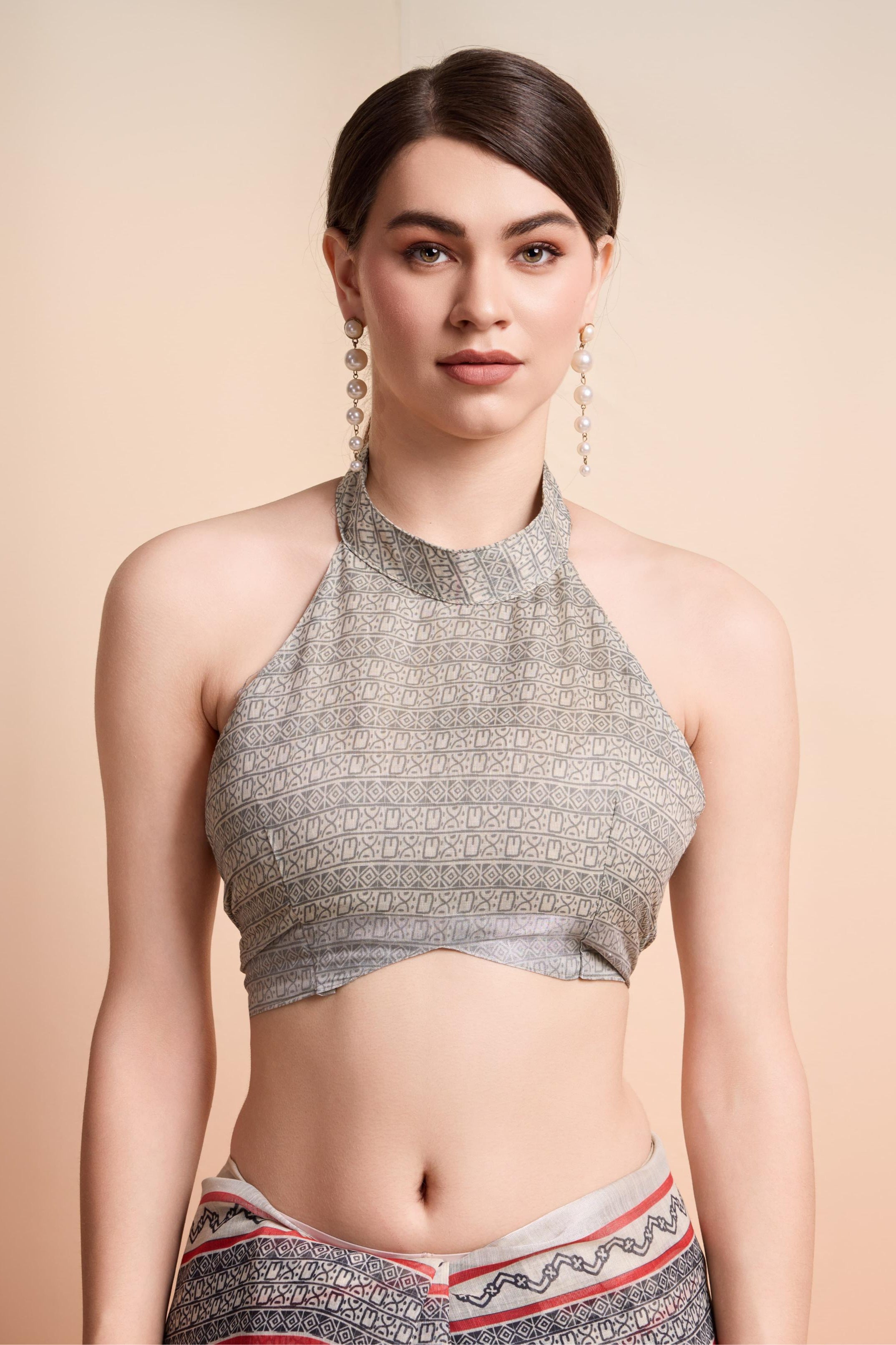 Empowering Women Writing Print Handloom Cotton Saree