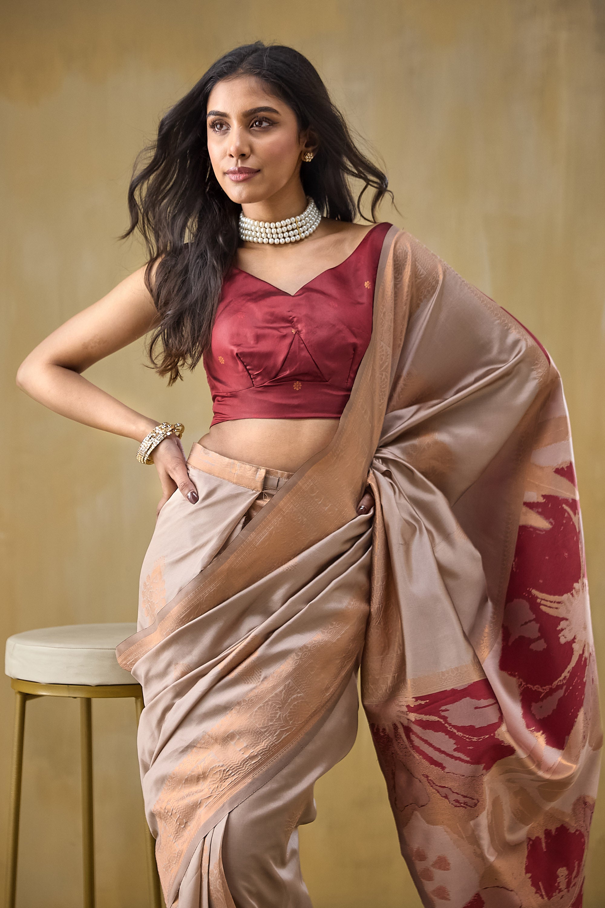 Soft Banarasi Silk Saree