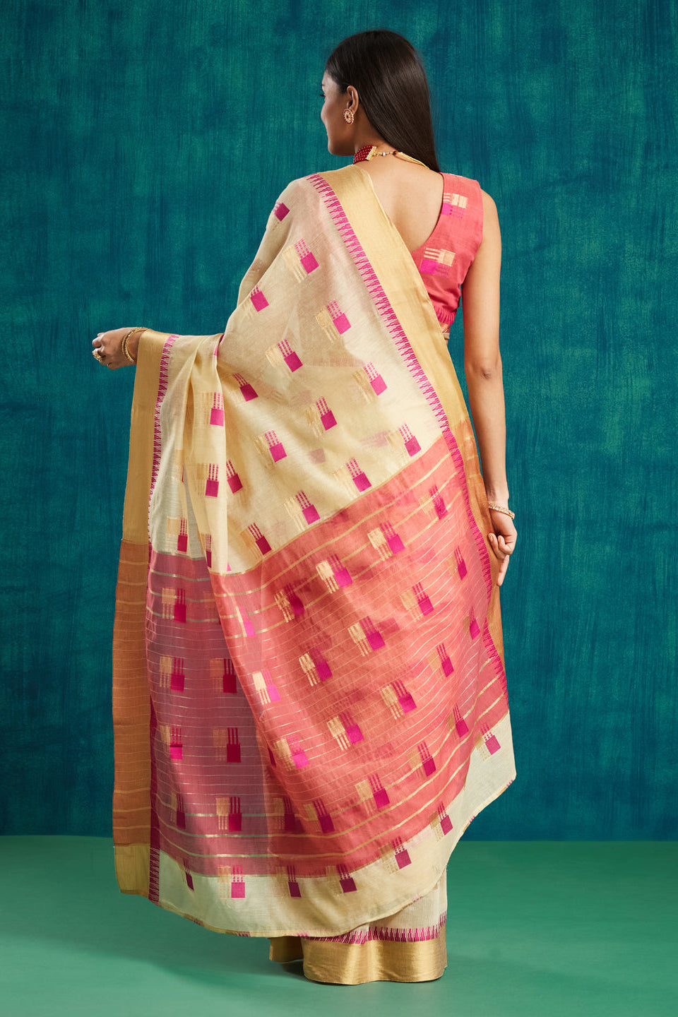 Dharmavaram Woven Art Silk Saree