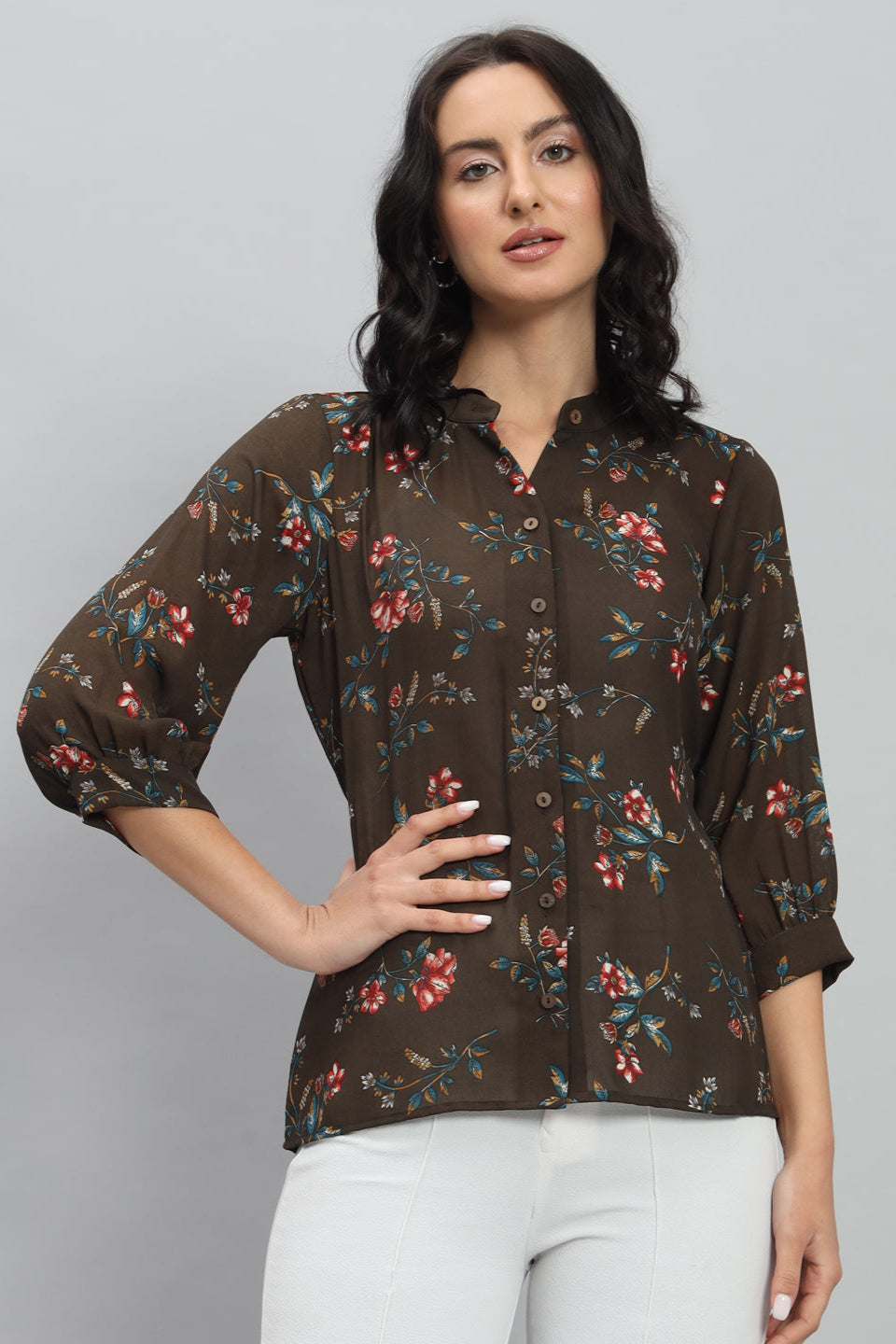 Vintage Floral Summercool Shirt