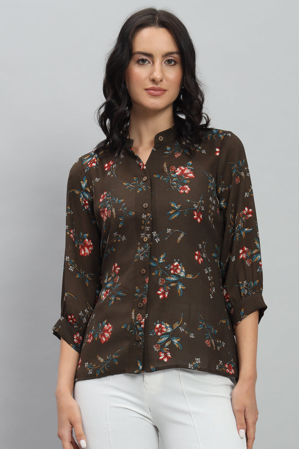Vintage Floral Summercool Shirt