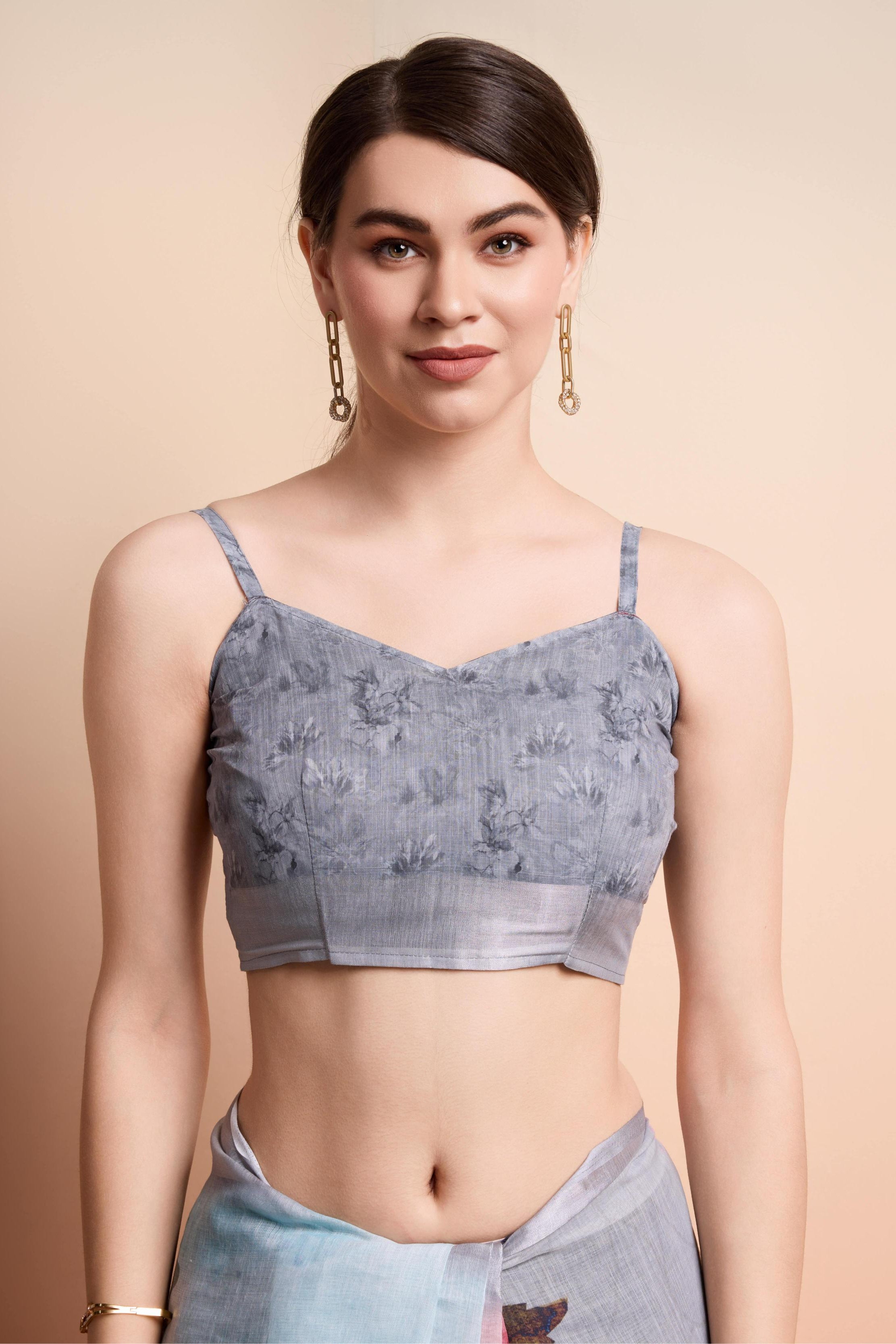 RACHNA Floral Zari  Ready to Wear Saree