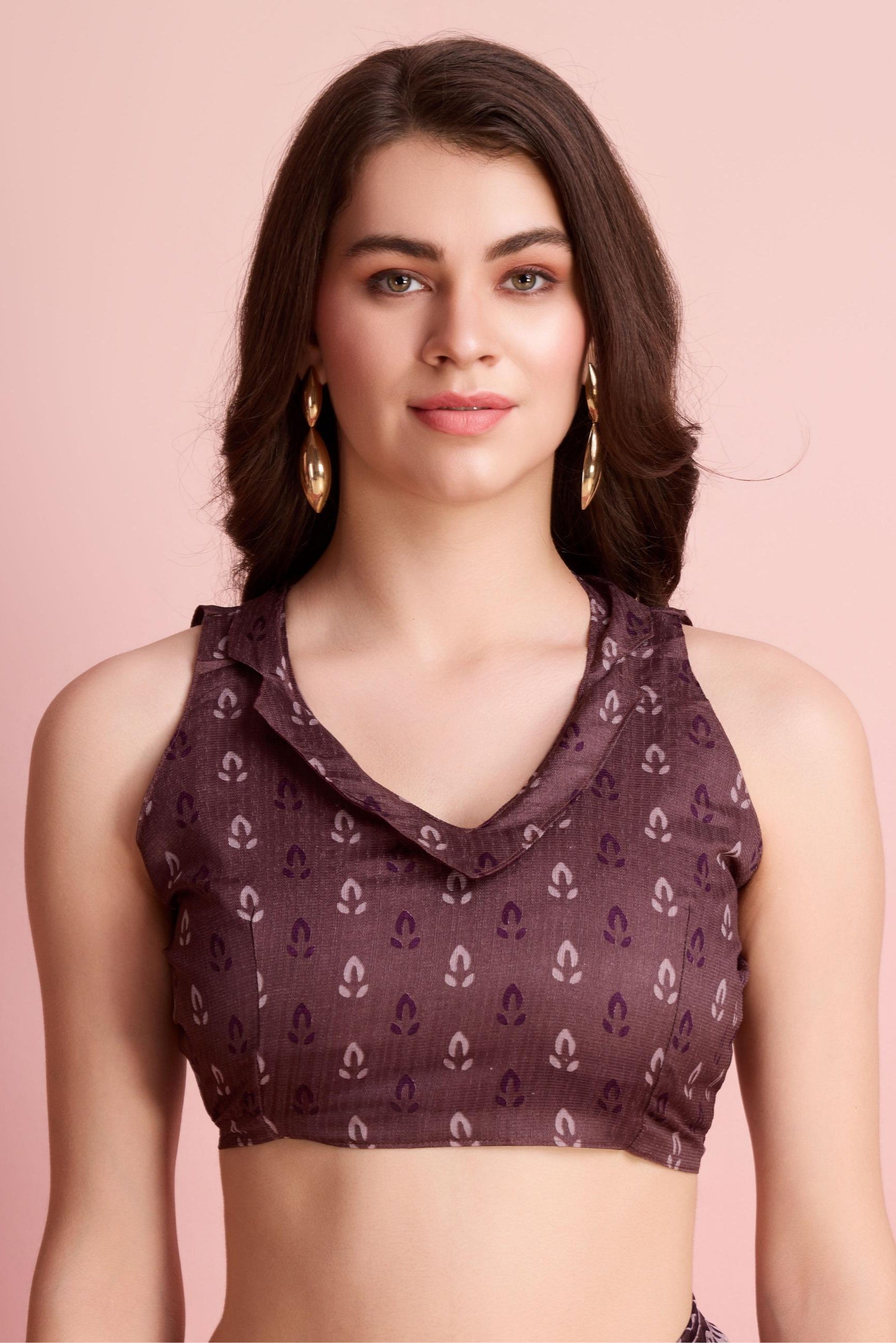 Ajrakh Paisley Prints Cotton Silk Blend Saree