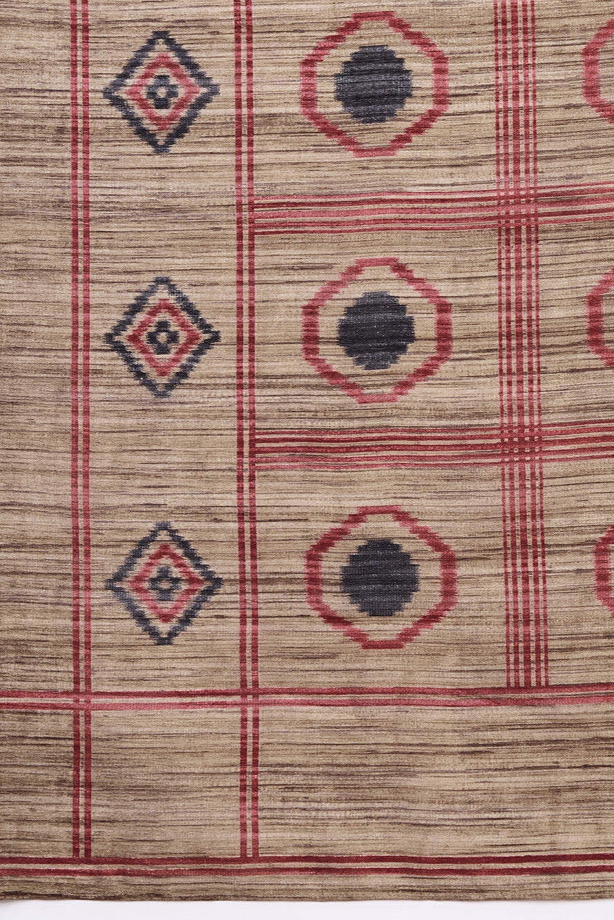 Batik Printed Cotton Silk Bhagalpuri Saree