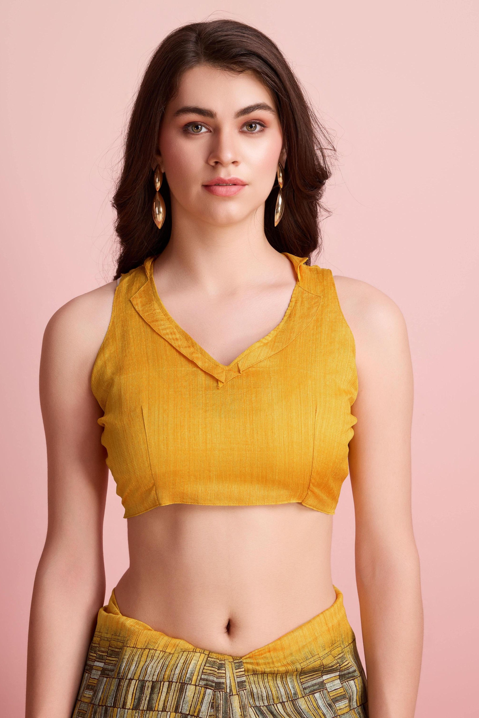 Abstract Floral Prints Cotton Silk Saree