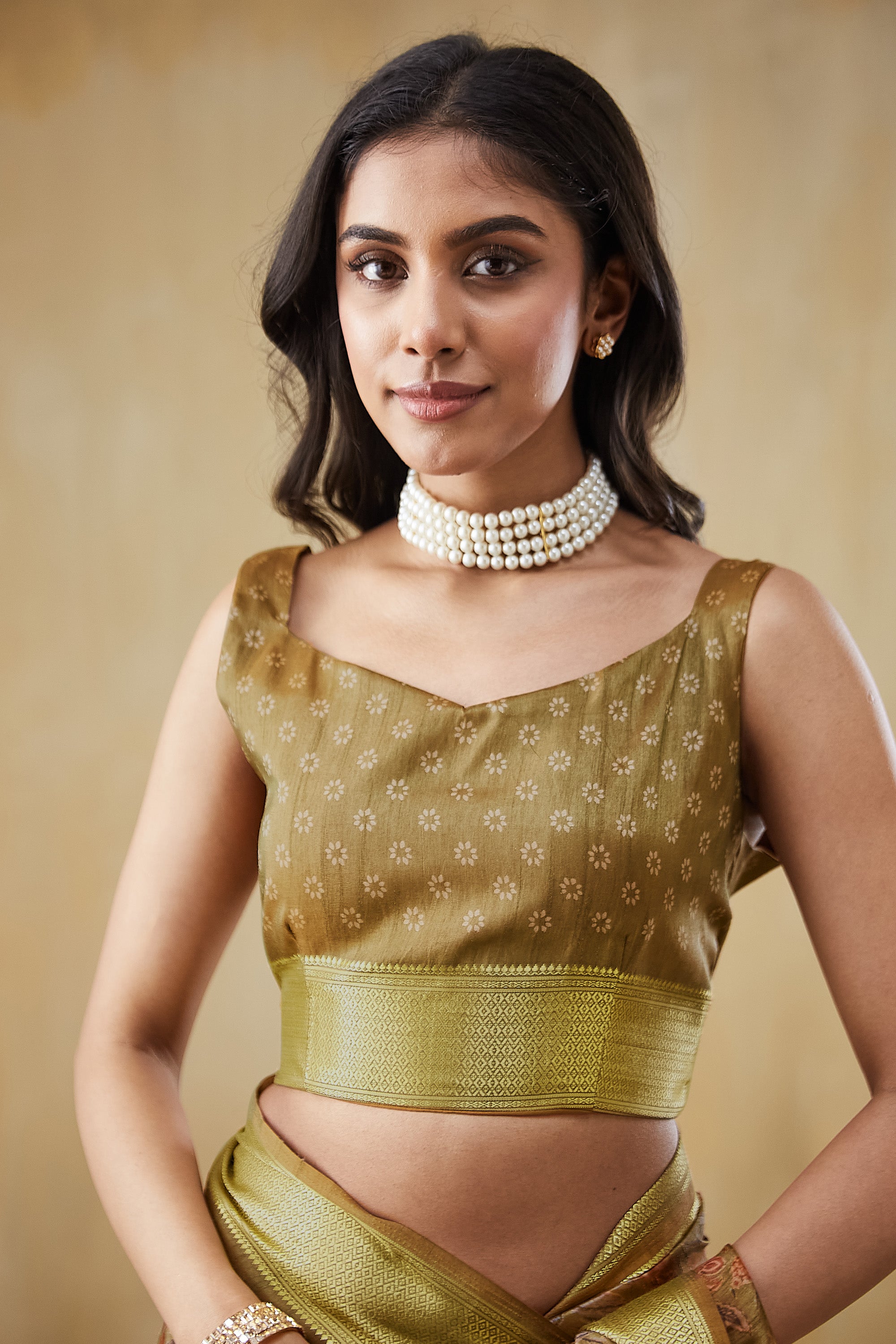 Rachna Digital Batik Printed Pattu Silk Saree