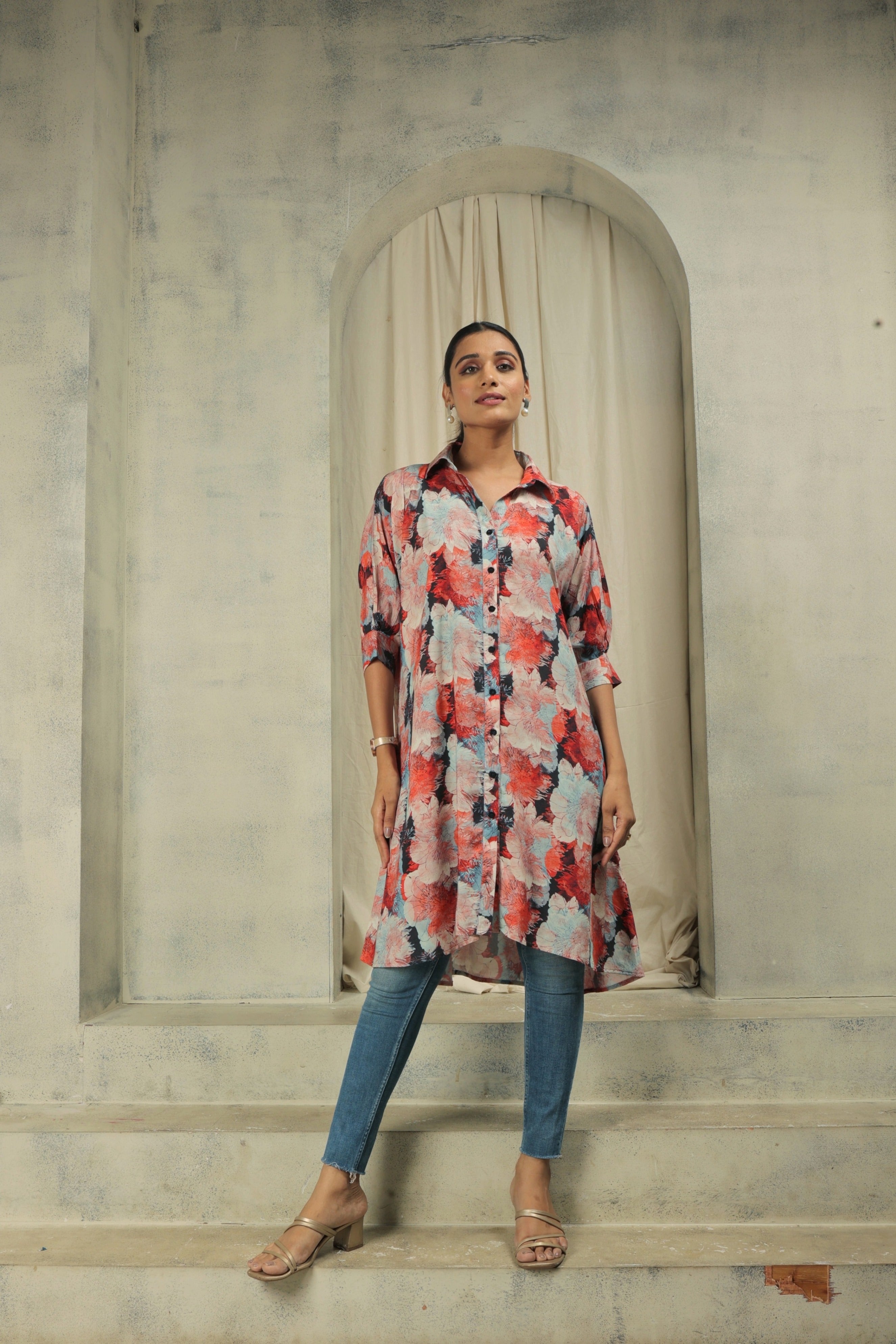 Digital Prints Rayon Shirt