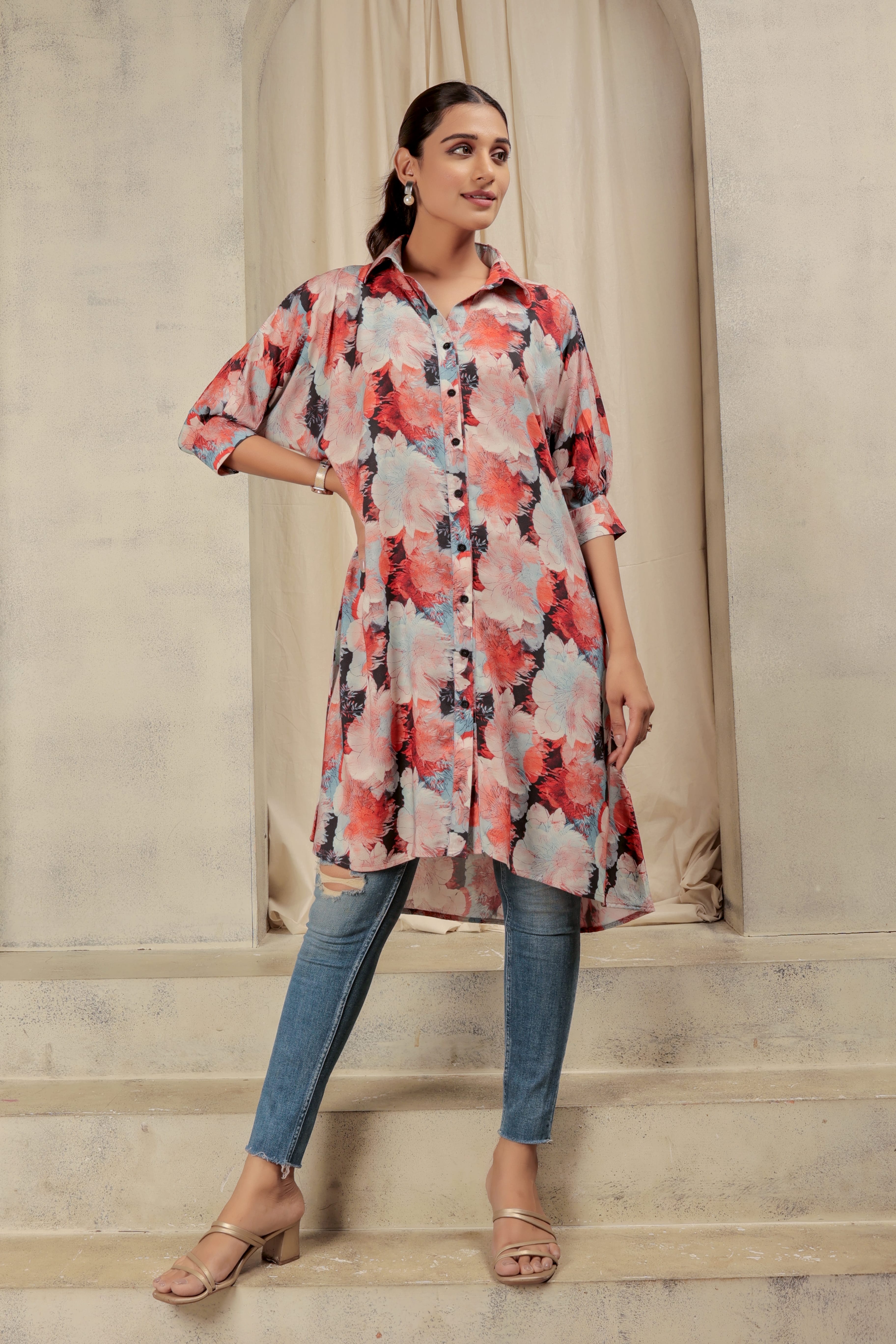 Digital Prints Rayon Shirt