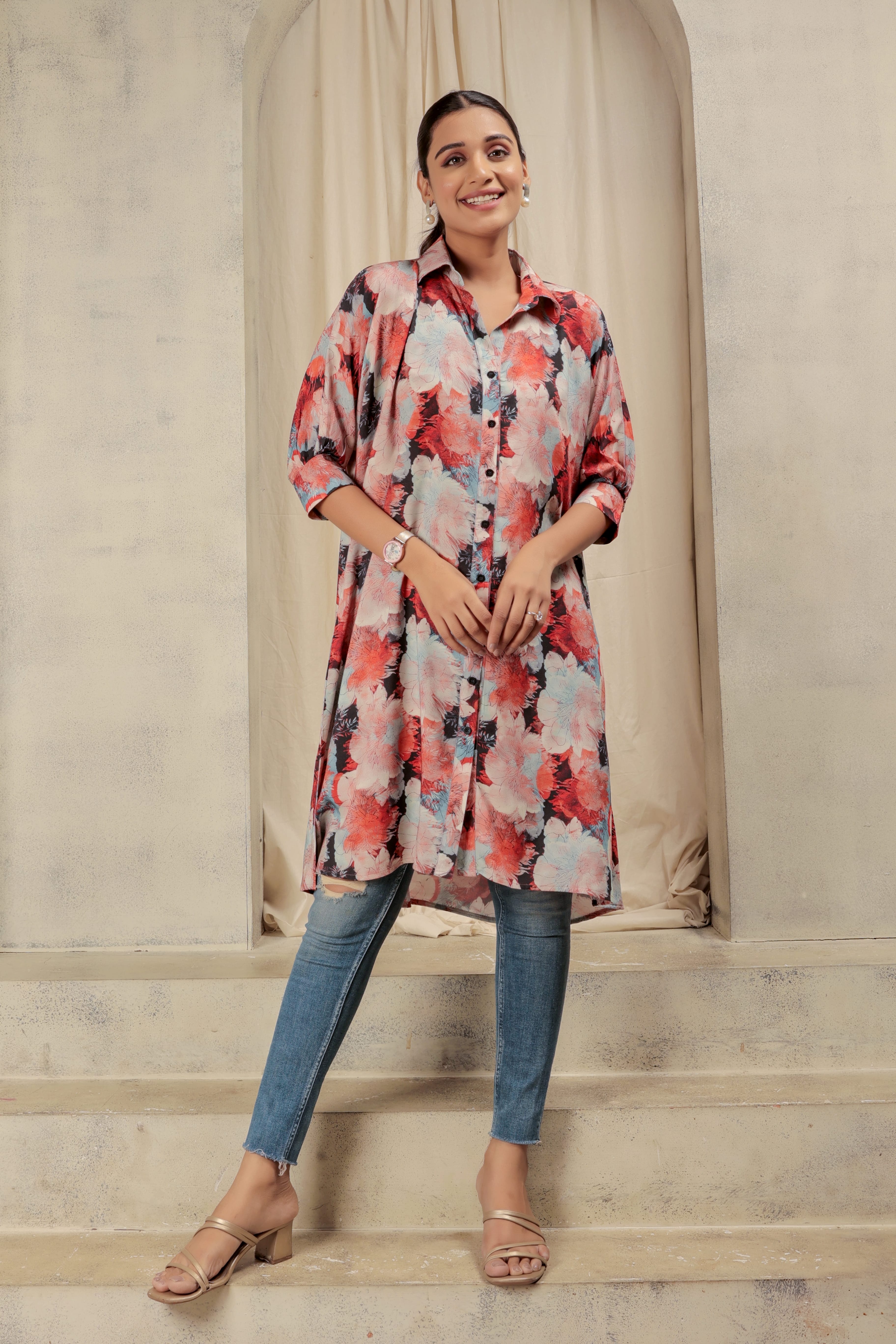 Digital Prints Rayon Shirt