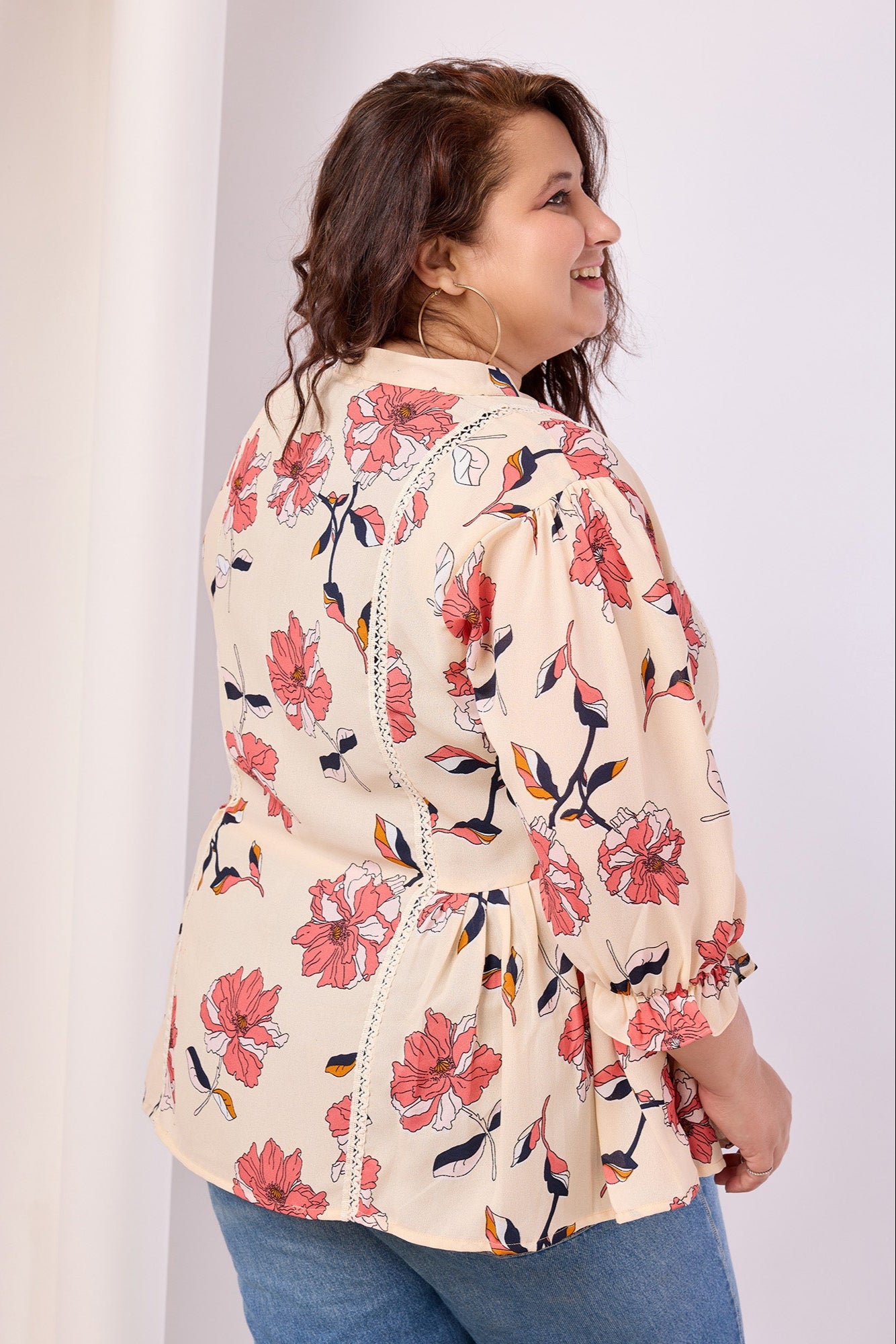 Multicolor Mandarin Relax Top