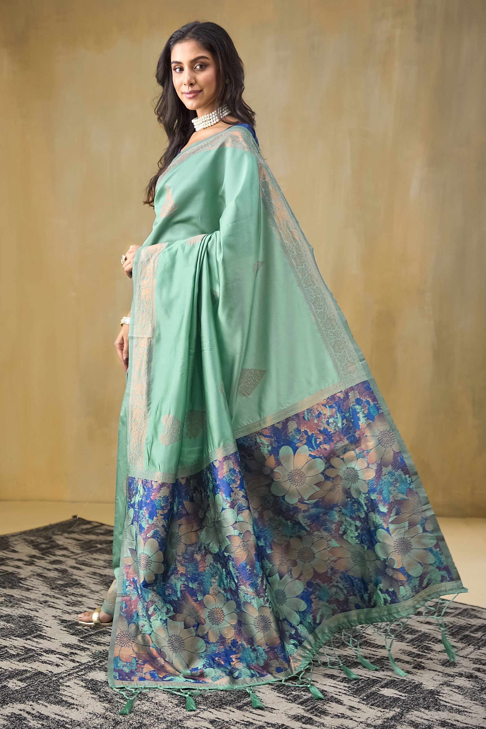 Soft Banarasi Silk Saree