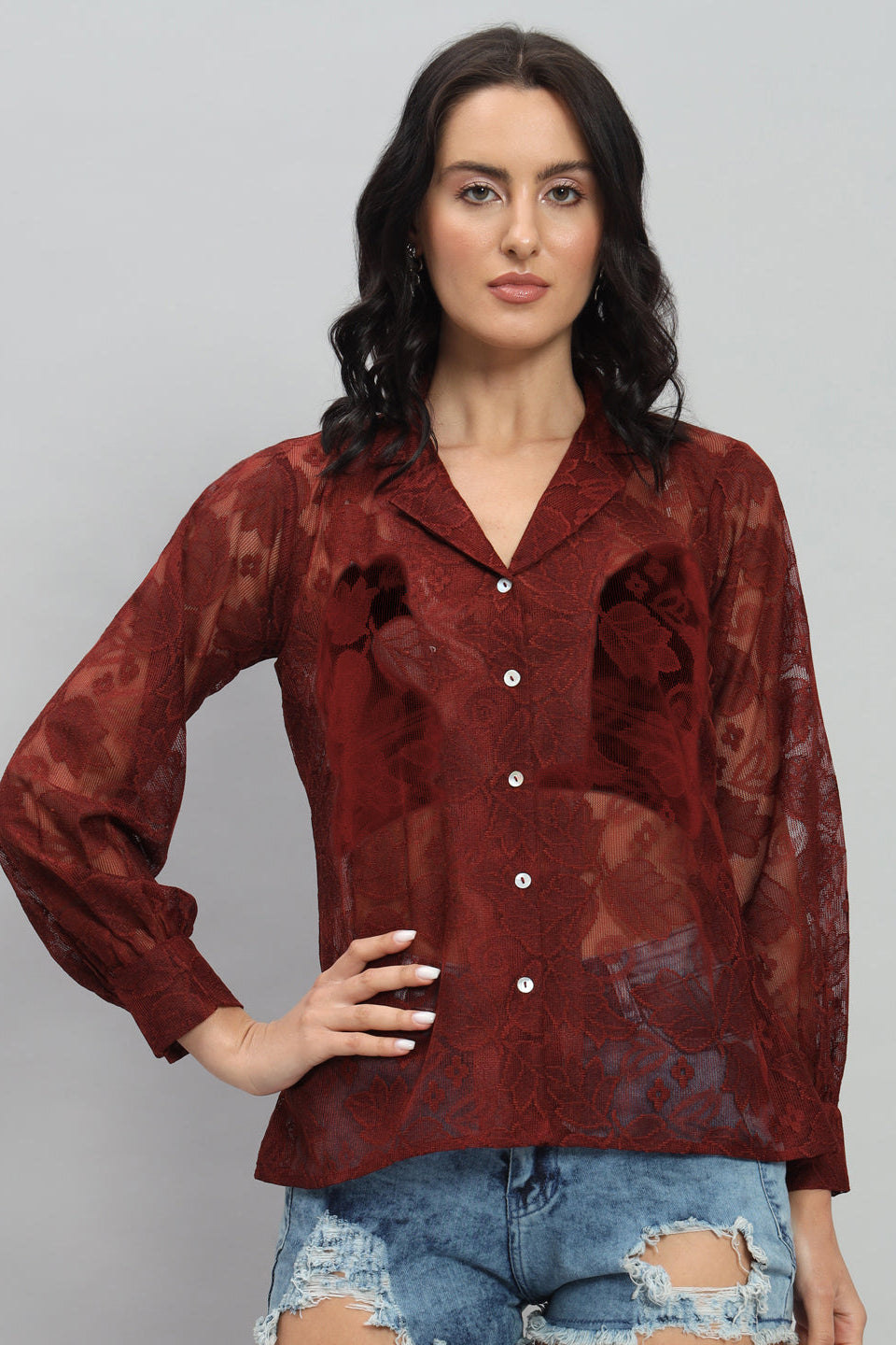 Cardigan Knitted Shirt