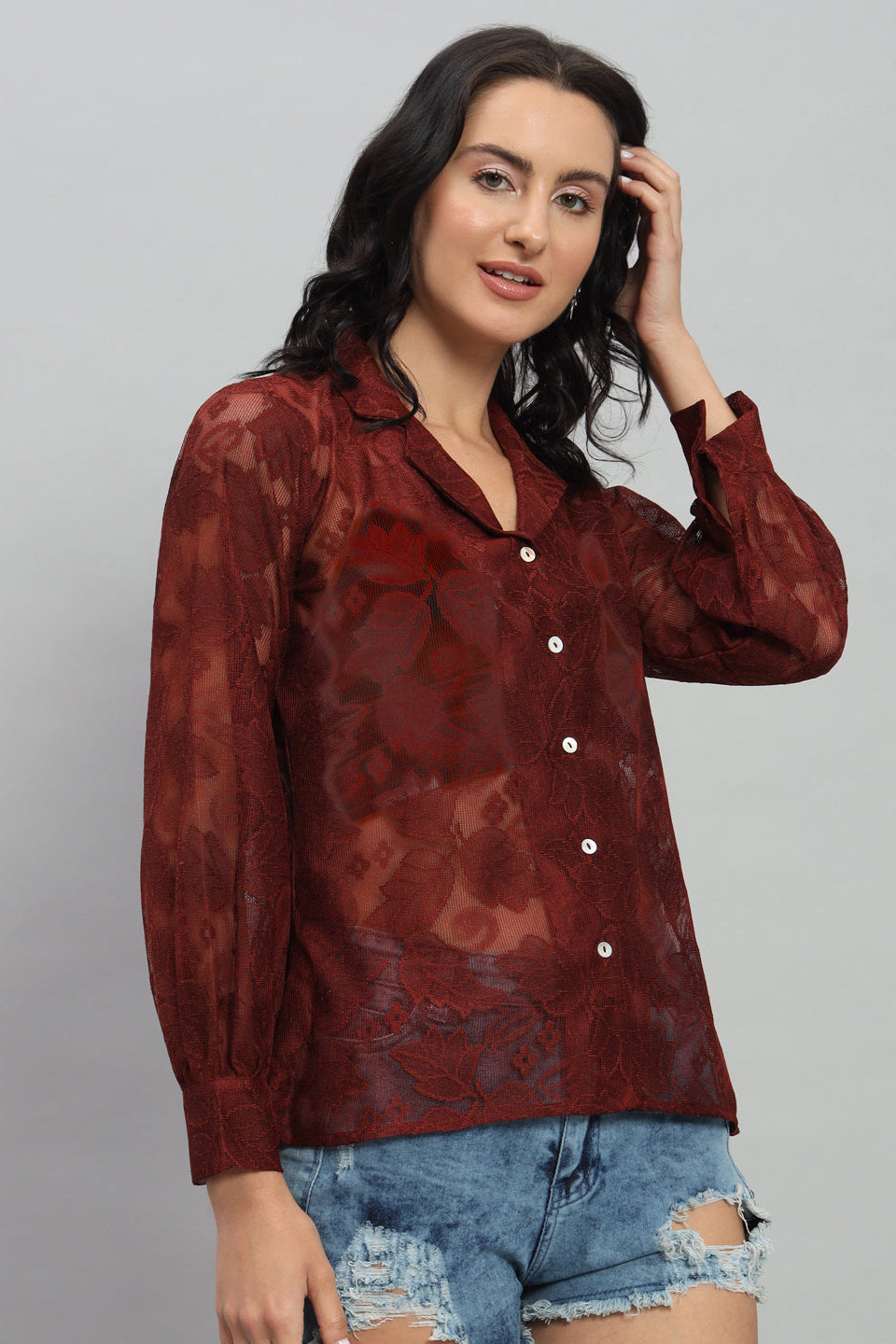 Cardigan Knitted Shirt