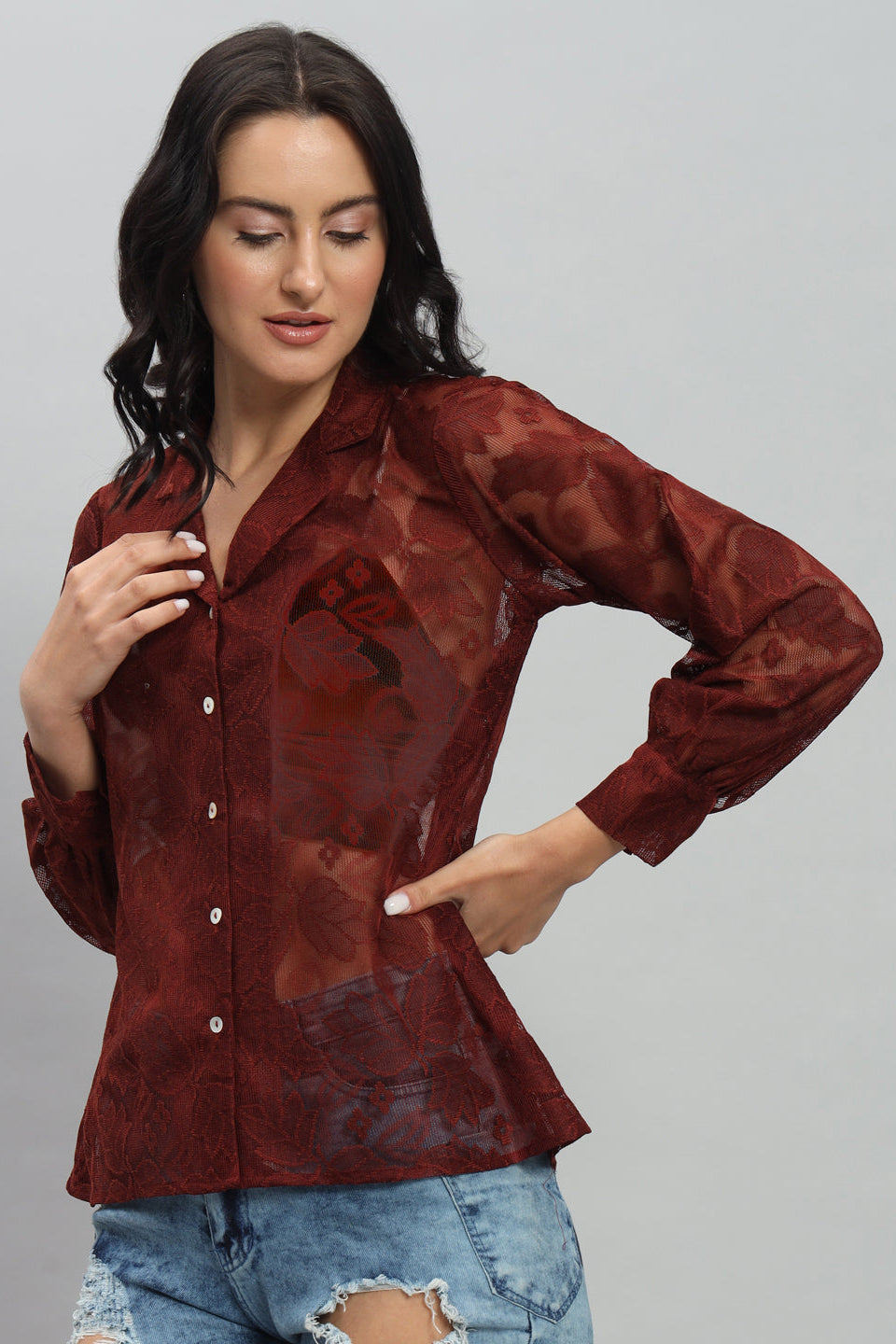 Cardigan Knitted Shirt