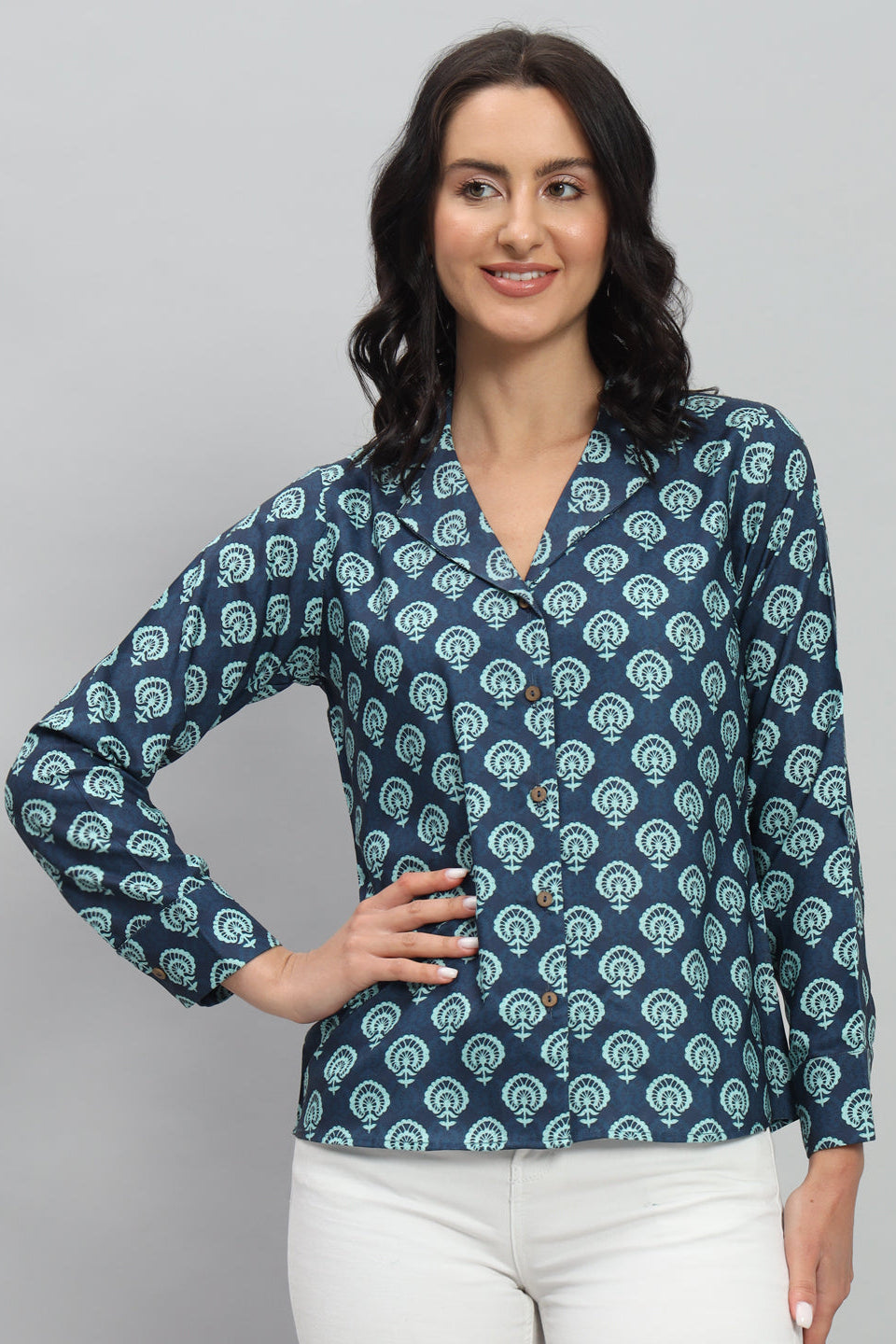 Deco Vintage Rayon Shirt