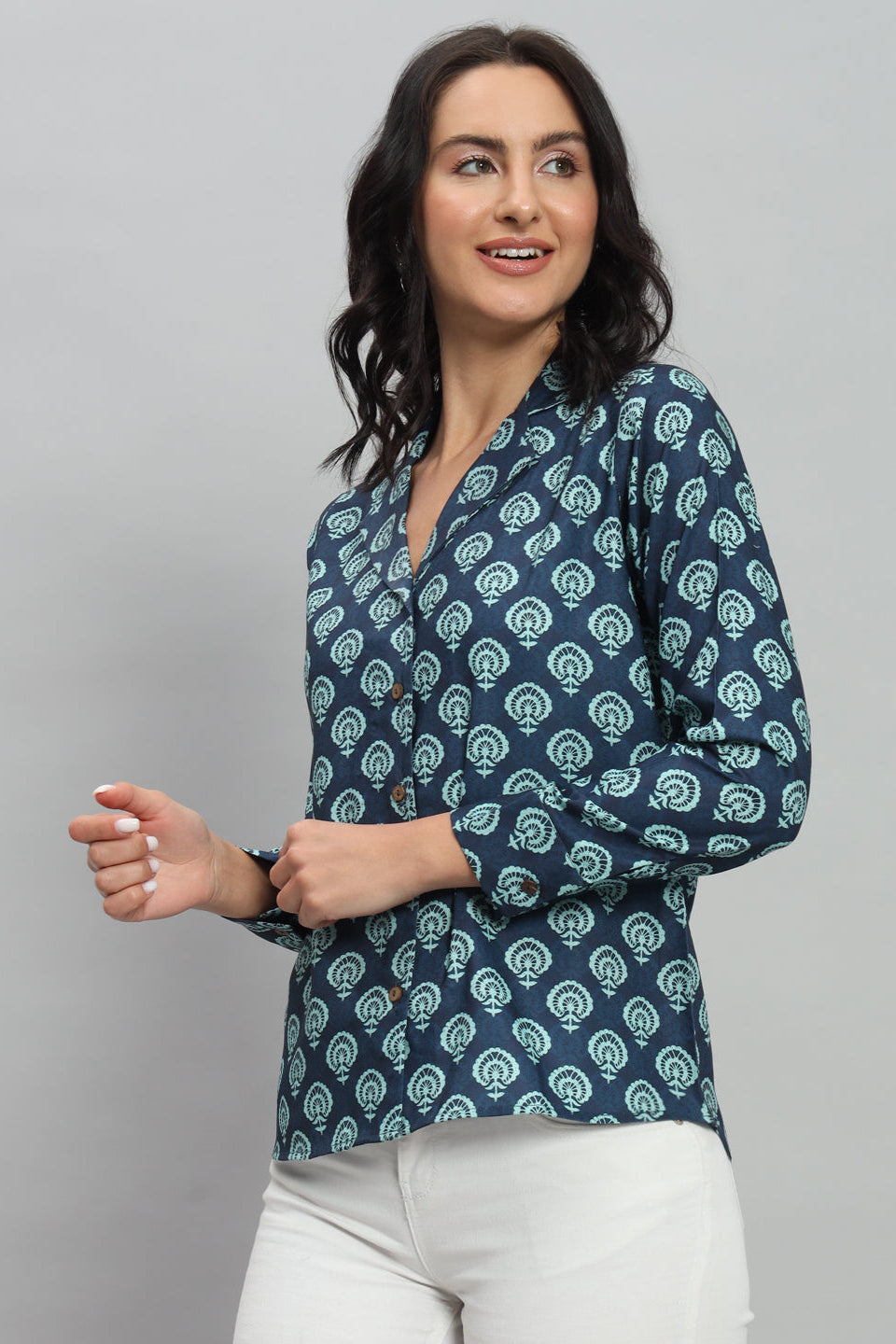 Deco Vintage Rayon Shirt